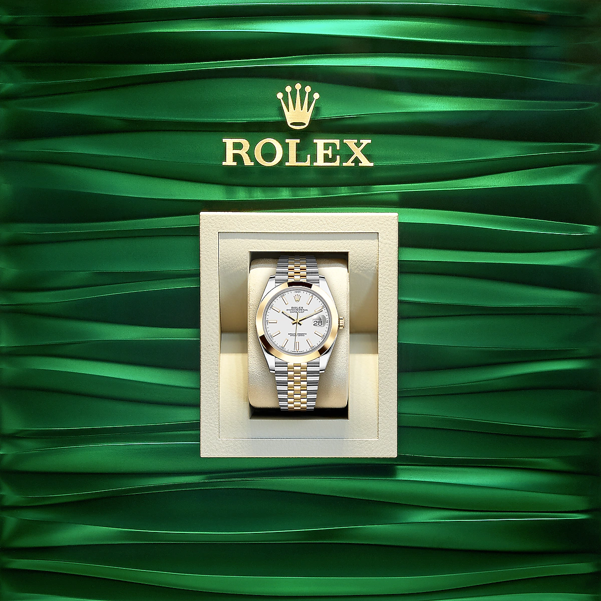 Datejust 41, 18k Yellow Gold and Stainless Steel, 41mm, Ref# 126303-0016