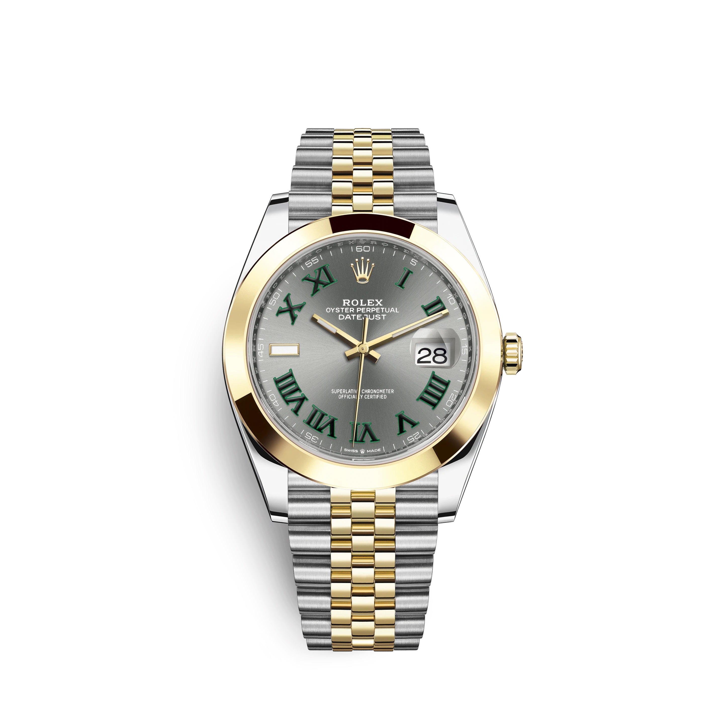 Datejust 41, 18k Yellow Gold and Stainless Steel, 41mm, Ref# 126303-0020