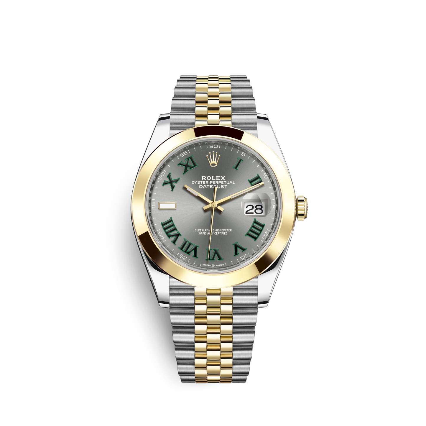 Datejust 41, 18k Yellow Gold and Stainless Steel, 41mm, Ref# 126303-0020