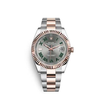 Datejust 41, 18k Everose Gold and Stainless Steel, 41mm, Ref# 126331-0015
