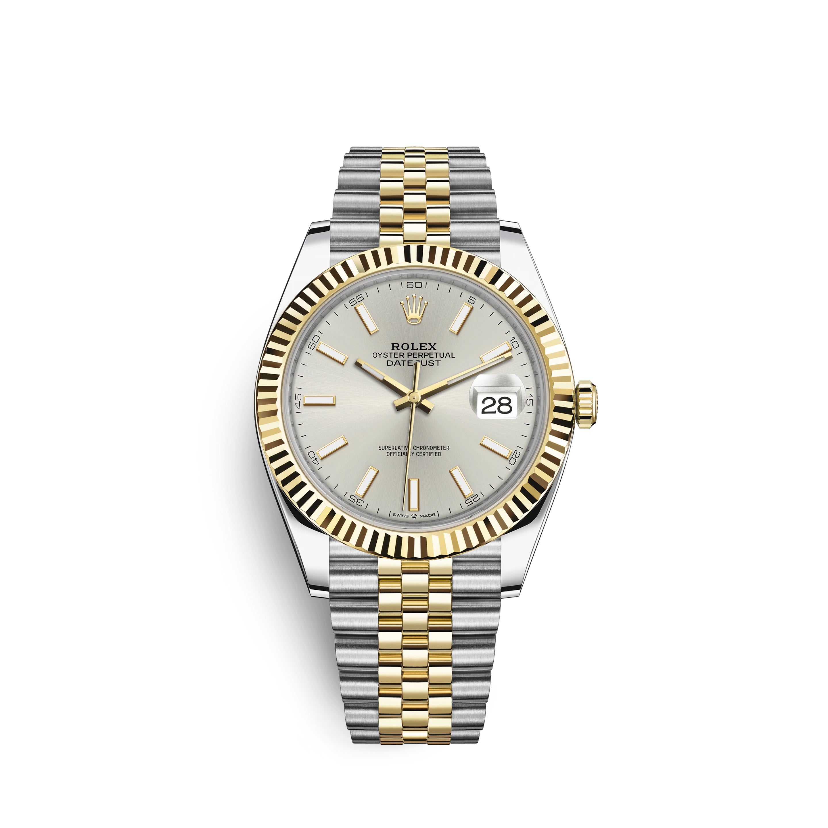 Datejust 41, 18k Yellow Gold and Stainless Steel, 41mm, Ref# 126333-0002