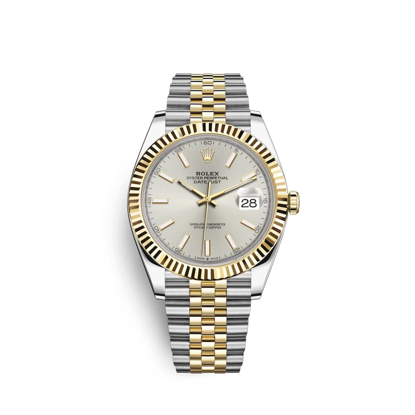 Datejust 41, 18k Yellow Gold and Stainless Steel, 41mm, Ref# 126333-0002