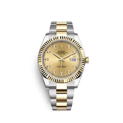 Datejust 41, 18k Yellow Gold and Stainless Steel, 41mm, Ref# 126333-0011