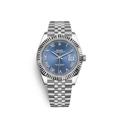 Datejust 41, Stainless Steel and 18k White Gold, 41mm, Ref# 126334-0026
