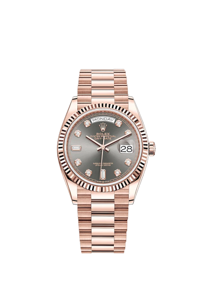 Day-Date, 36mm, 18k Everose Gold, Ref# 128235-0050