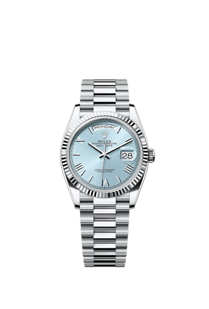 Day-Date 36  Oyster, 36 mm, platinum  Reference 128236