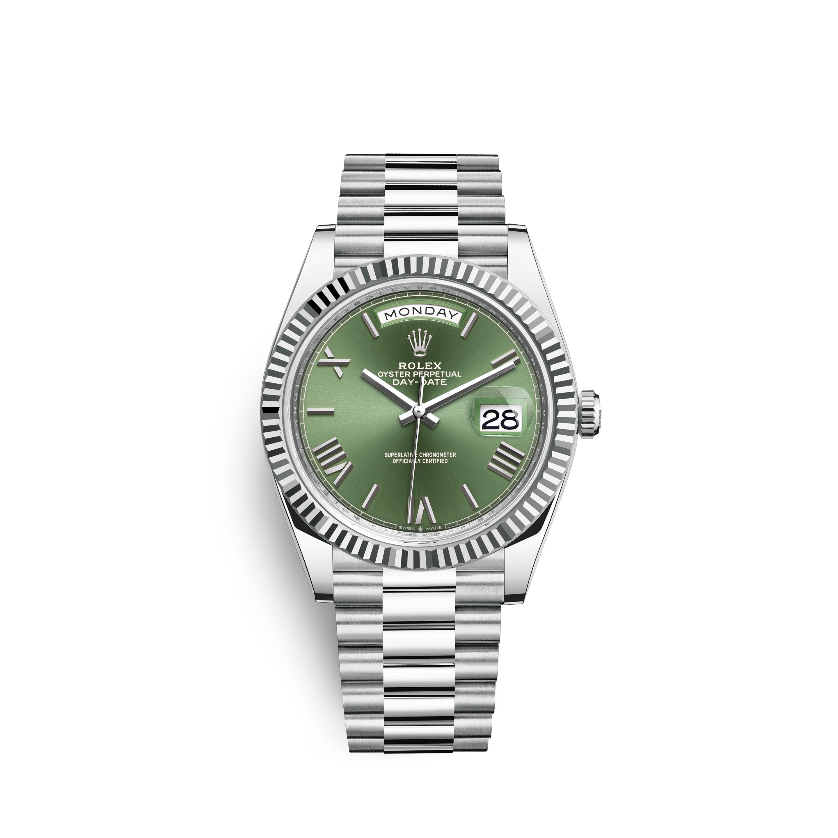 Day-Date, 40mm, Platinum, Ref# 228236-0008