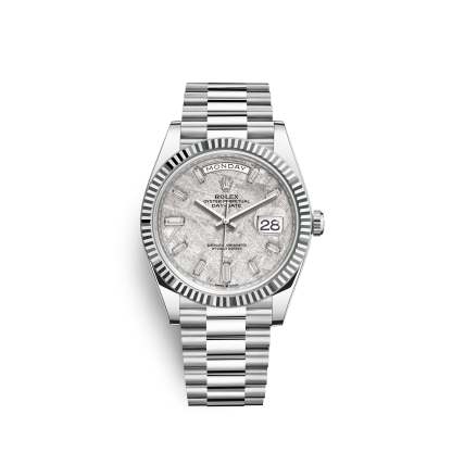 Day-Date, 40mm, Platinum, Ref# 228236-0011