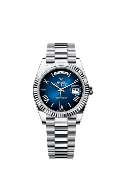 Day-Date 40  Oyster, 40 mm, platinum  Reference 228236