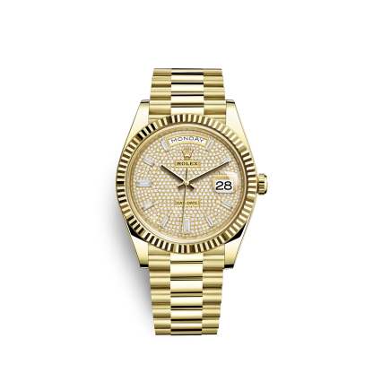 Day-Date, 40mm, 18k Yellow Gold, Ref# 228238-0054