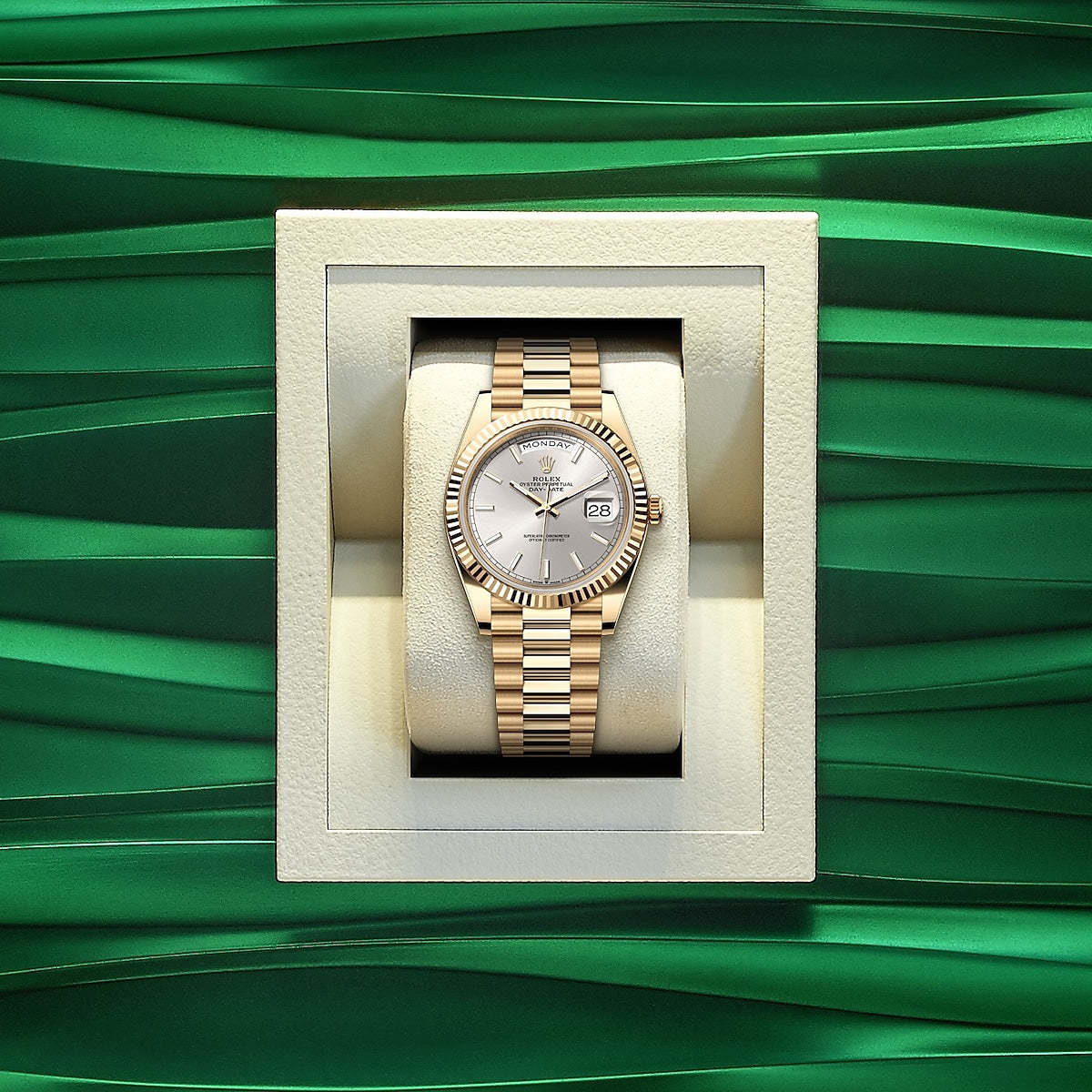 Day-Date 40, 18k Yellow Gold, 40mm, Ref# 228238-0066