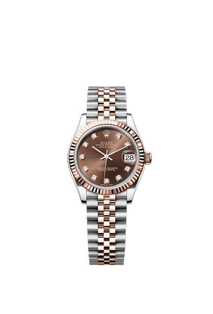 Datejust 31  Oyster, 31 mm, Oystersteel and Everose gold  Reference 278271
