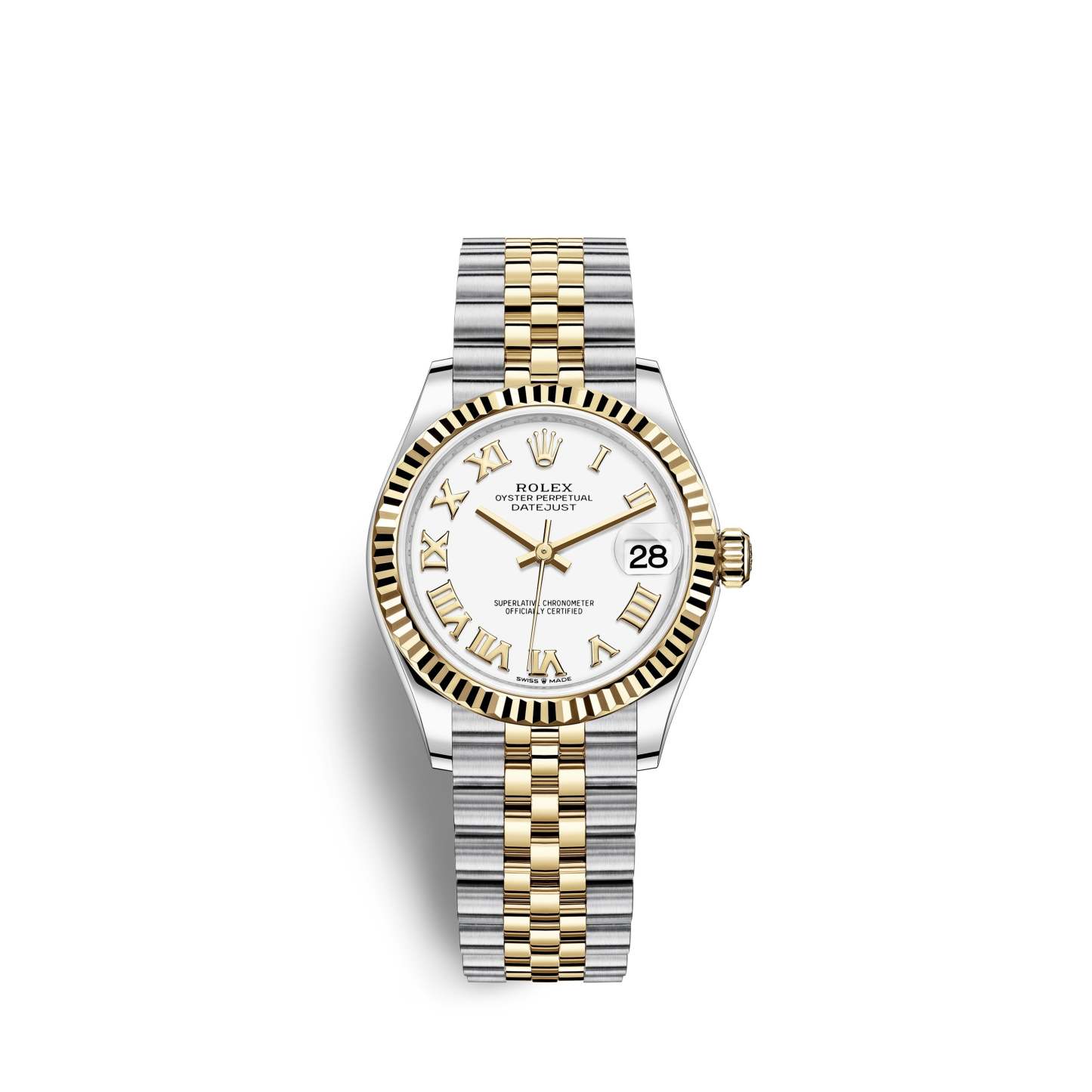 Datejust 31, Oystersteel and 18k Yellow Gold, Ref# 278273-0002
