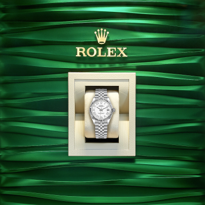 Datejust 31, Oystersteel and 18k White Gold, Ref# 278274-0010