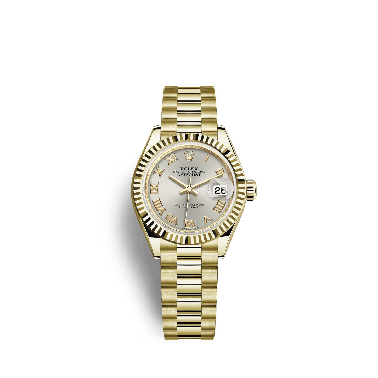 Lady-Datejust 28, 18k Yellow Gold, Ref# 279178-0020