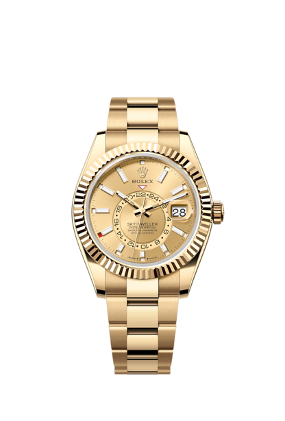 Sky-Dweller, 42mm, 18k Yellow Gold, Ref# 336938-0001