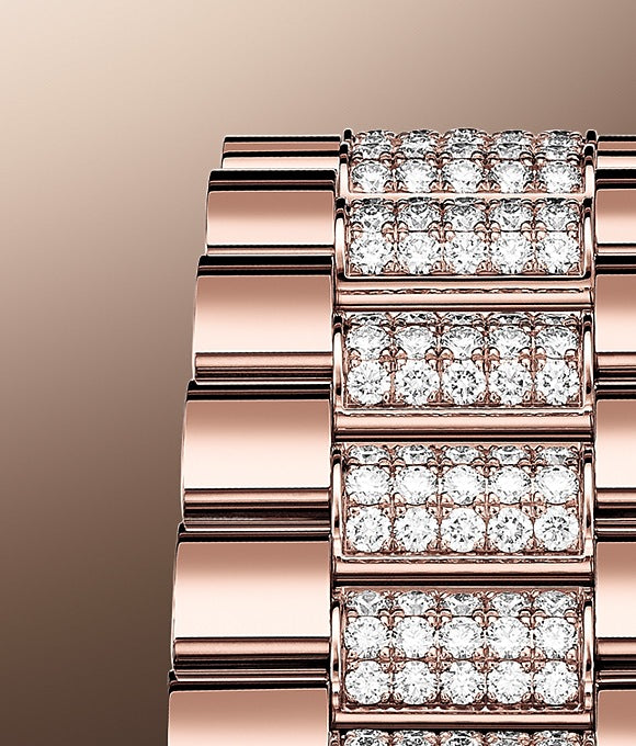 Day-Date 36 Everose gold Ref# 128235-0032