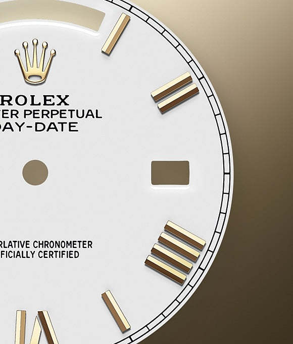 Day-Date 40 Yellow gold Ref# 228348RBR-0034