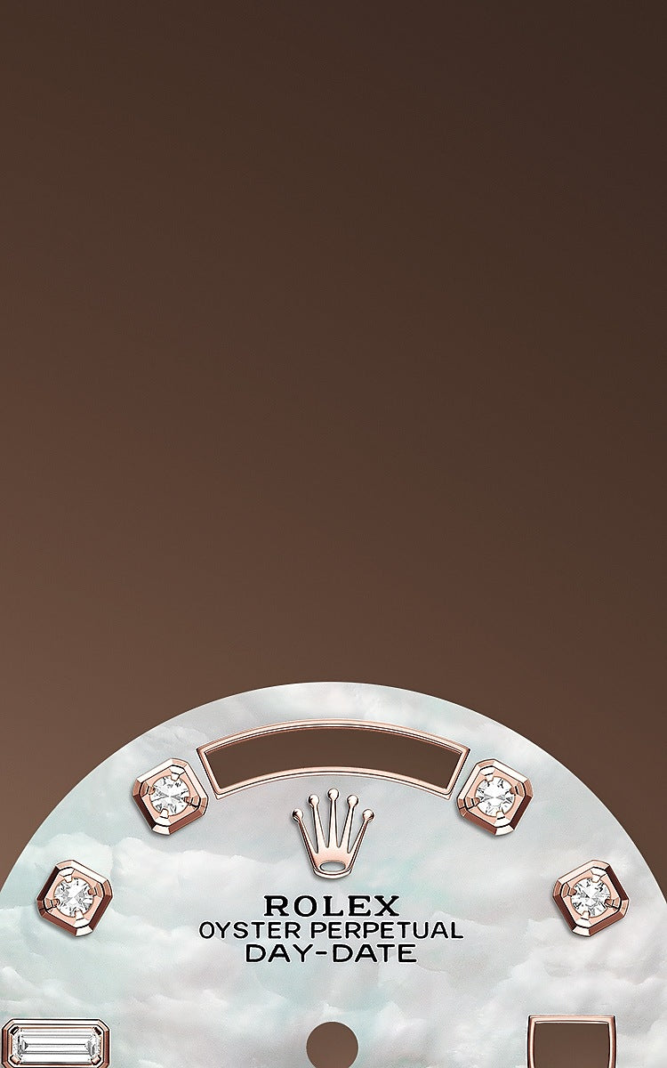 Day-Date 36 Everose gold Ref# 128235-0032