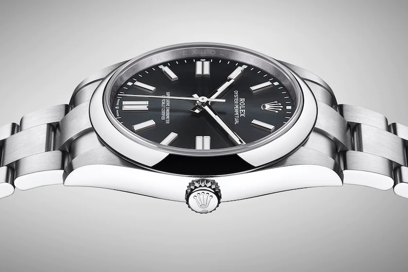 Oyster Perpetual No Date, Stainless Steel, 41mm, Ref# 124300-0002