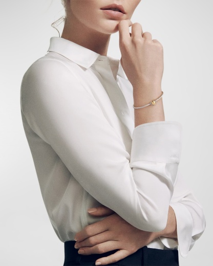 David Yurman Chatelaine Bracelet with 18K Gold