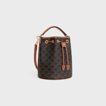 CLARA BAG in TRIOMPHE CANVAS & CALFSKIN