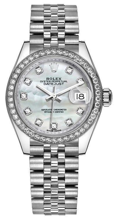 Lady-Datejust 28 Diamond Women's Watch 279384RBR-0011