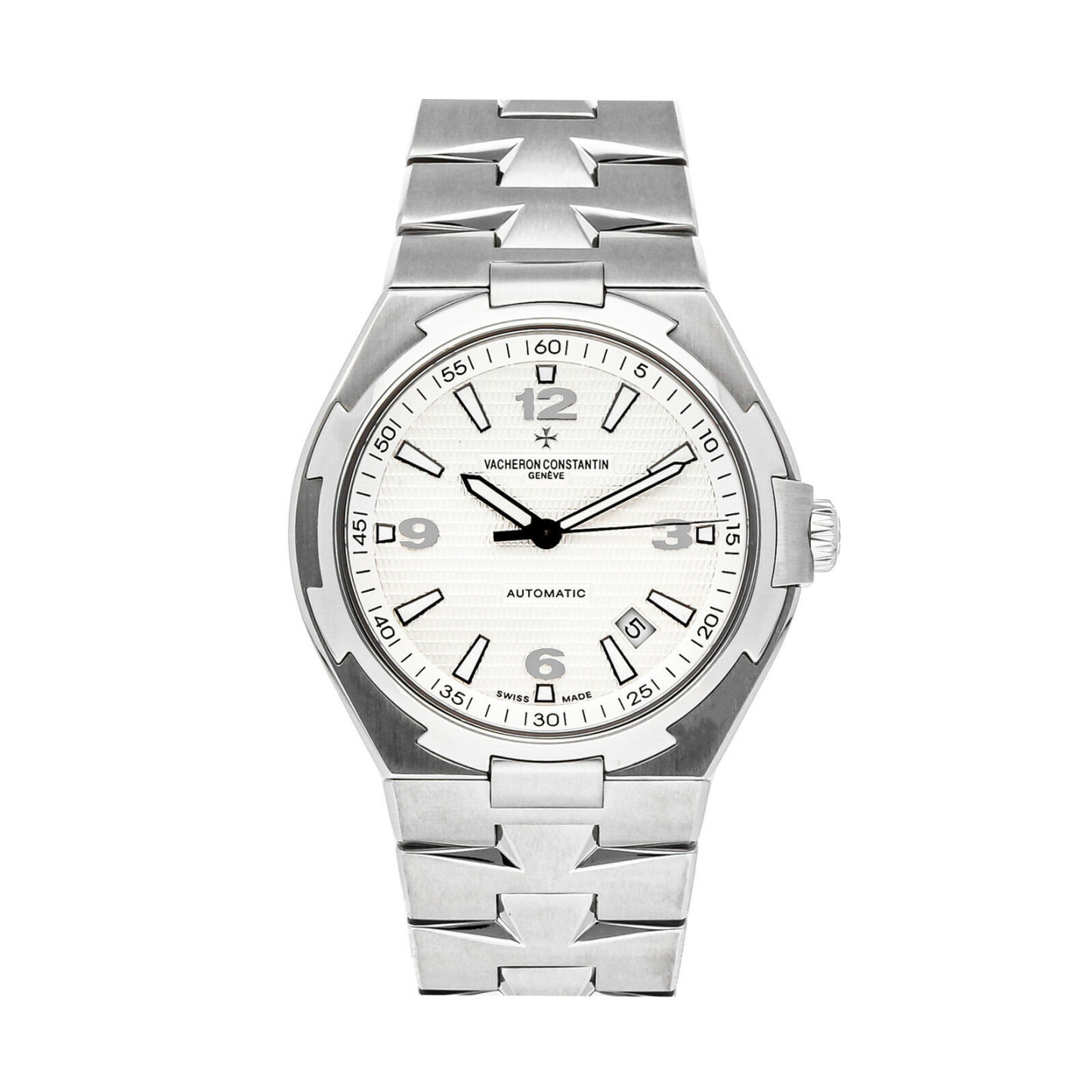 Overseas Silver Men's Watch - 47040/B01A-9093