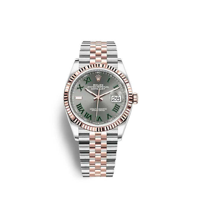 Datejust 36 Oystersteel and Everose gold Ref# 126231-0029