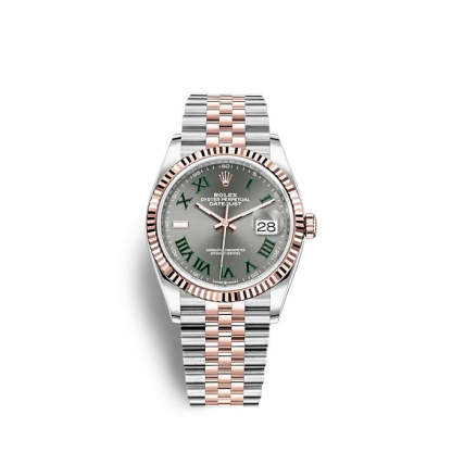 Datejust 36 Oystersteel and Everose gold Ref# 126231-0029