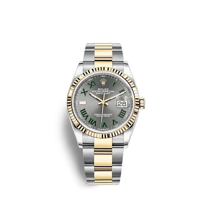 Datejust 36 Oystersteel and yellow gold Ref# 126233-0036