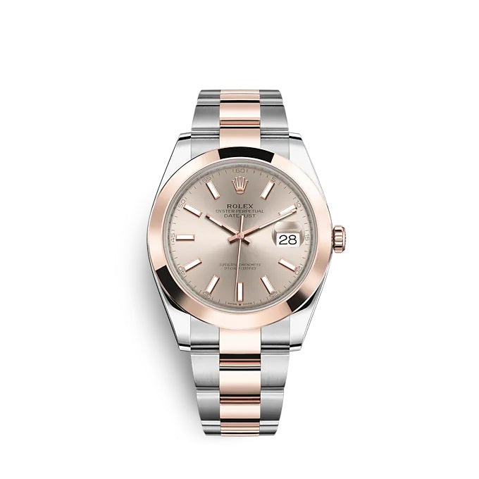 Datejust 41 Oystersteel and Everose gold Ref# 126301-0009