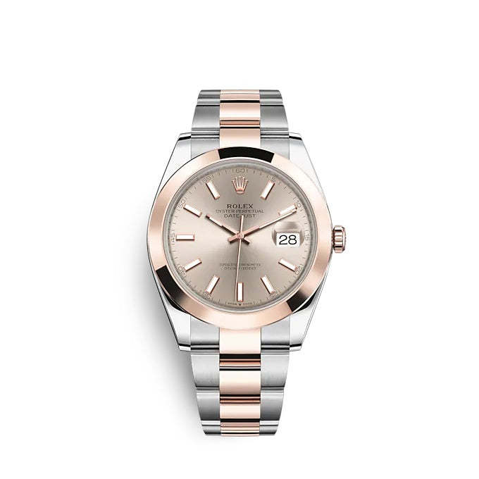 Datejust 41 Oystersteel and Everose gold Ref# 126301-0009