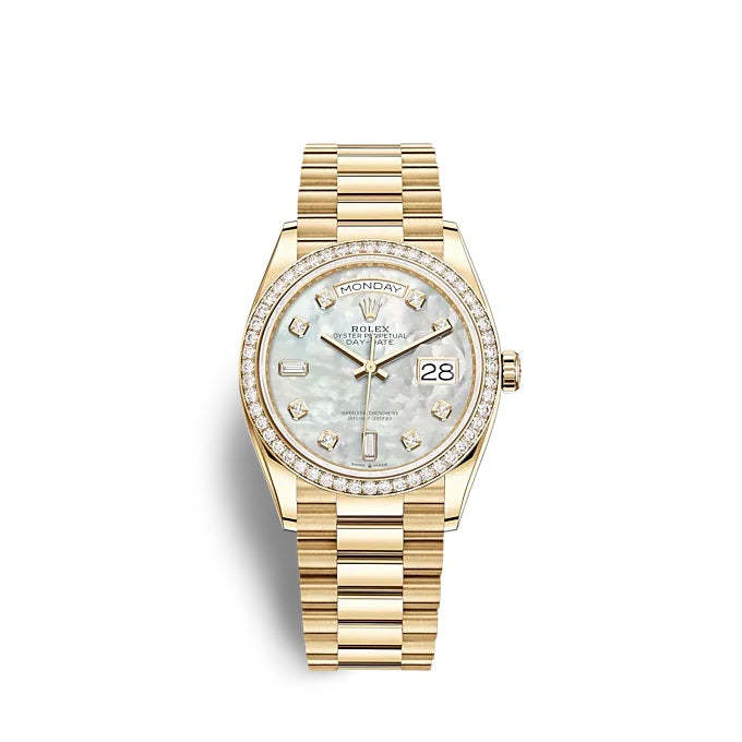 Day-Date 36 Yellow gold Ref# 128348RBR-0017