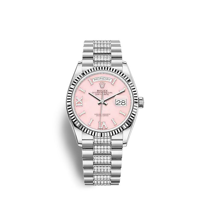Day-Date 36 White gold Ref# 128239-0030