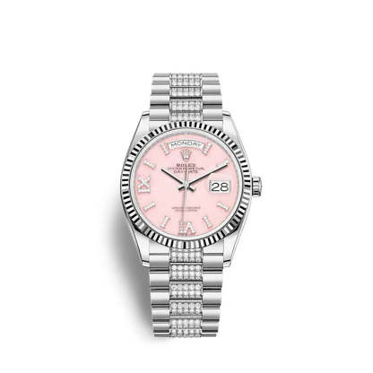Day-Date 36 White gold Ref# 128239-0030