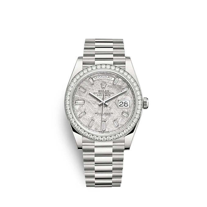 Day-Date 40 White gold Ref# 228349RBR-0040