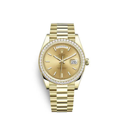 Day-Date 40 Yellow gold Ref# 228348RBR-0008