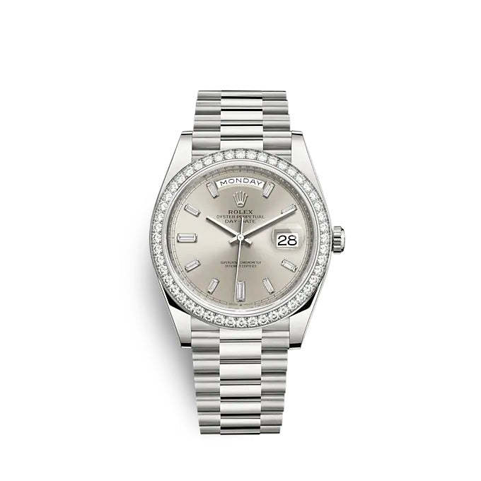 Day-Date 40 White gold Ref# 228349RBR-0001
