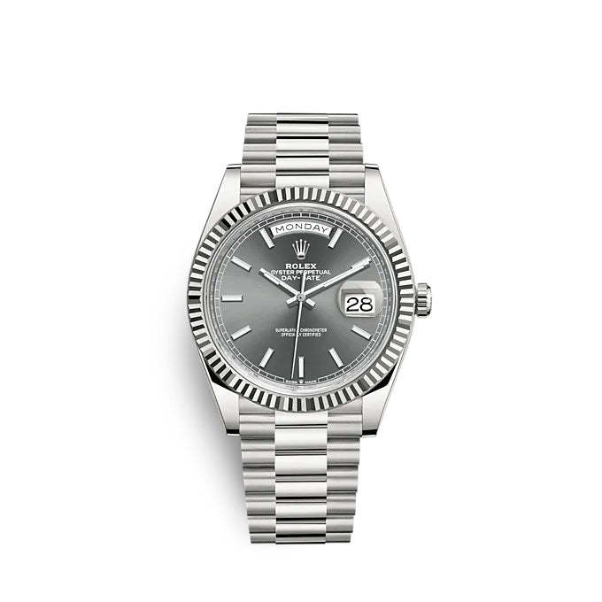 Day-Date 40 White gold Ref# 228239-0060