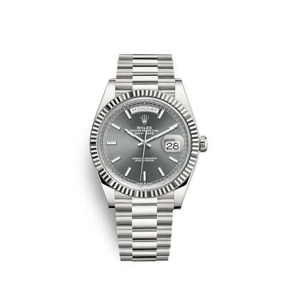 Day-Date 40 White gold Ref# 228239-0060