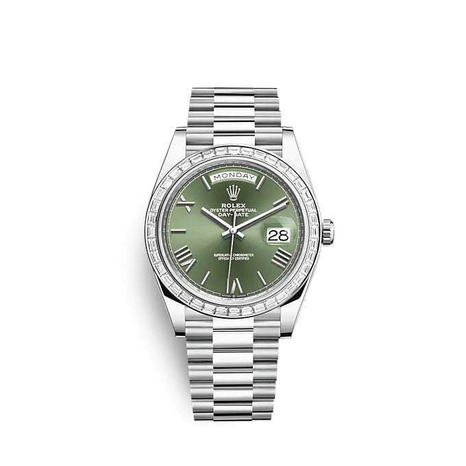 Day-Date 40 Platinum Ref# 228396TBR-0020