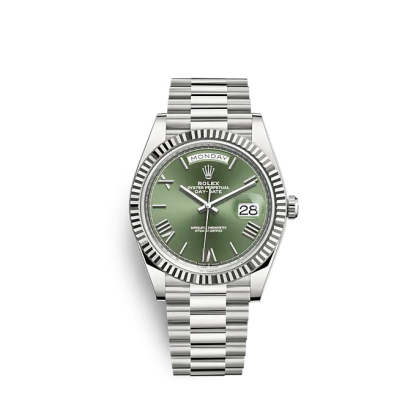 Day-Date 40 White gold Ref# 228239-0033