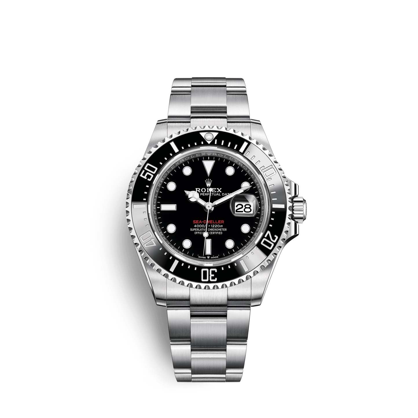 Sea-Dweller 43, Oystersteel, Red Letters, Ref# 126600-0002