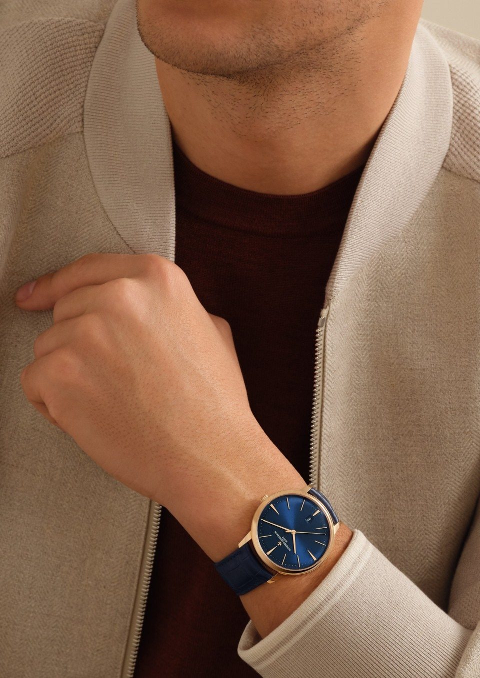 Patrimony self-winding 85180/000R-B515 40 mm Pink Gold