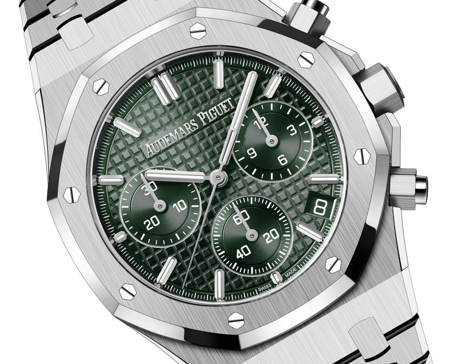 Royal Oak SELFWINDING CHRONOGRAPH "50TH ANNIVERSARY" Ref# 26240ST.OO.1320ST.04
