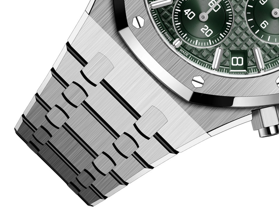 Royal Oak SELFWINDING CHRONOGRAPH "50TH ANNIVERSARY" Ref# 26240ST.OO.1320ST.04