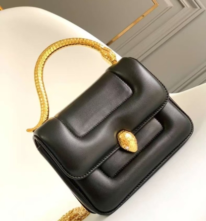 Bulgari gold LOGO bag