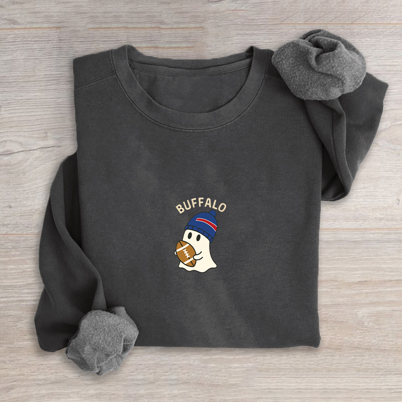Buffalo Ghost Football Sweatshirt