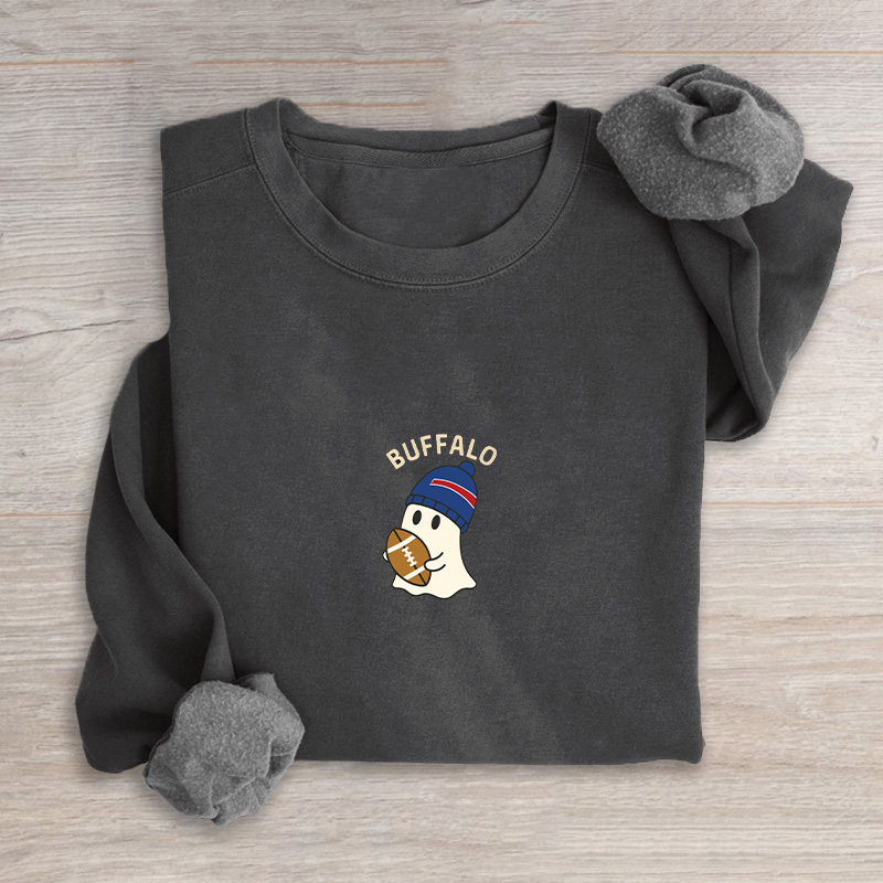Buffalo Ghost Football Sweatshirt